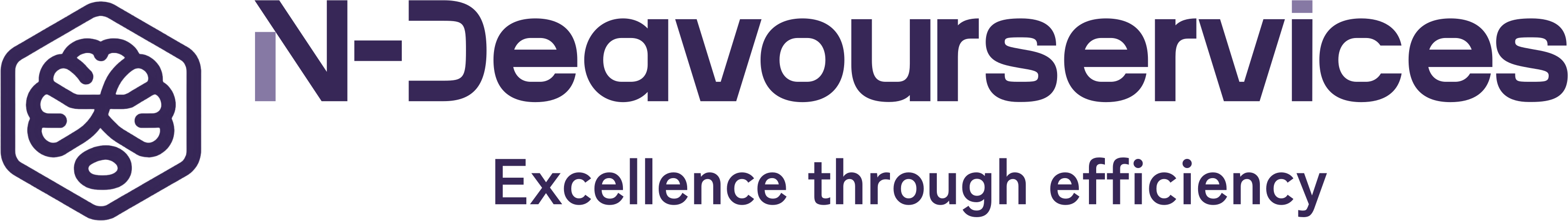 N-Deavour Services Logo - Excellence through efficiency